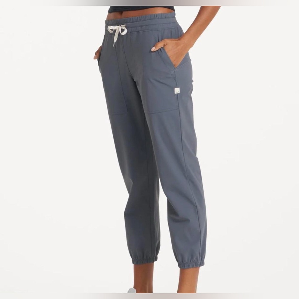 Vuori Charcoal Joggers with Drawstring Waist